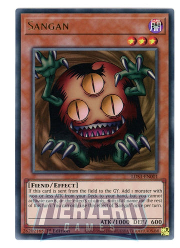LDS3-EN001 - Sangan - Ultra Rare - Legendary Duelists: Season 3