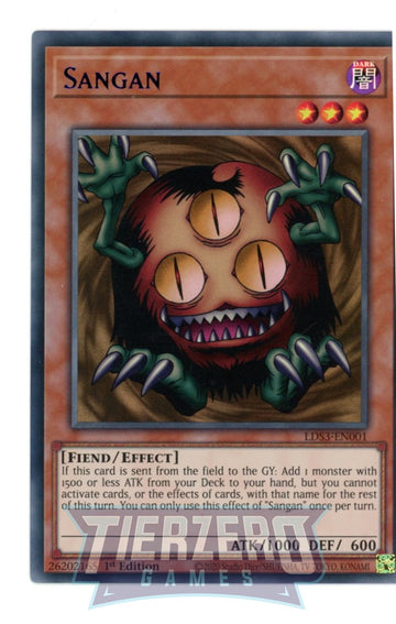 LDS3-EN001 - Sangan (Blue) - Ultra Rare - Legendary Duelists: Season 3