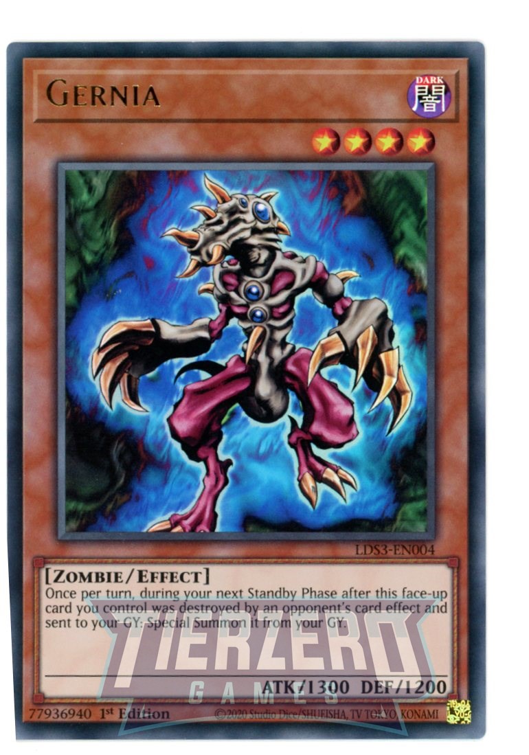 LDS3-EN004 - Gernia - Ultra Rare - Effect Monster - Legendary Duelists Season 3