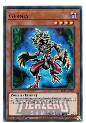 LDS3-EN004 - Gernia (Red) - Ultra Rare - Legendary Duelists: Season 3