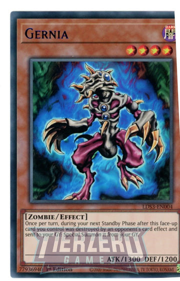 LDS3-EN004 - Gernia (Blue) - Ultra Rare - Legendary Duelists: Season 3