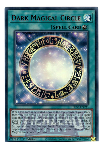 LDS3-EN093 - Dark Magical Circle (Red) - Ultra Rare - Legendary Duelists: Season 3