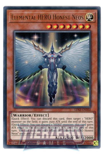 LDS3-EN102 - Elemental HERO Honest Neos - Ultra Rare - Legendary Duelists: Season 3