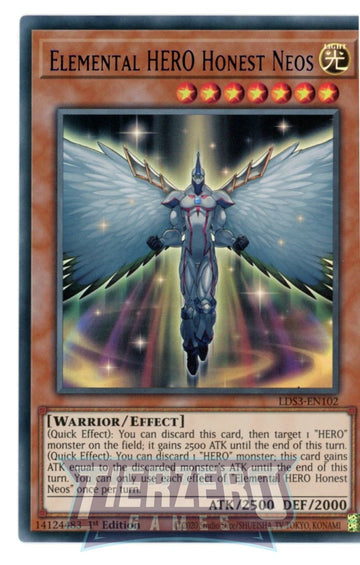 LDS3-EN102 - Elemental HERO Honest Neos (Blue) - Ultra Rare - Legendary Duelists: Season 3