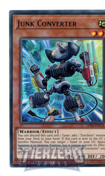 LDS3-EN118 - Junk Converter (Blue) - Ultra Rare - Legendary Duelists: Season 3