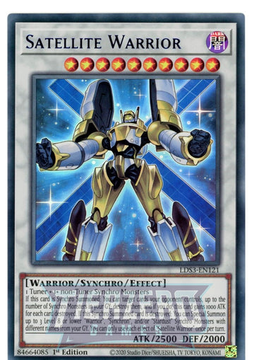 LDS3-EN121 - Satellite Warrior (Blue) - Ultra Rare - Legendary Duelists: Season 3