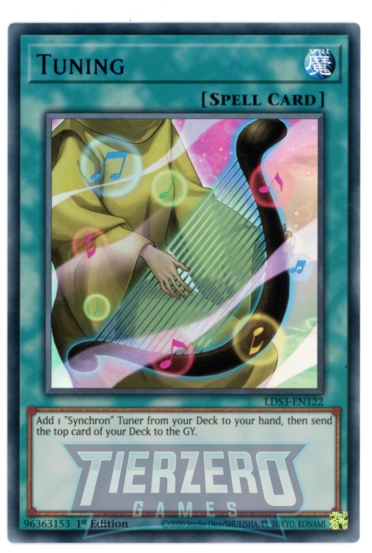 LDS3-EN122 - Tuning - Blue Ultra Rare - Normal Spell - Legendary Duelists Season 3