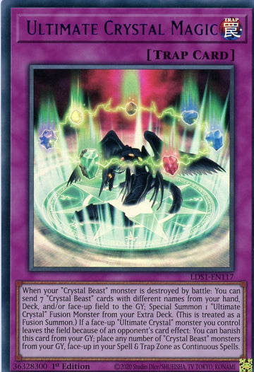 LDS1-EN117 - Ultimate Crystal Magic (Purple) - Ultra Rare - Legendary Duelists: Season 1