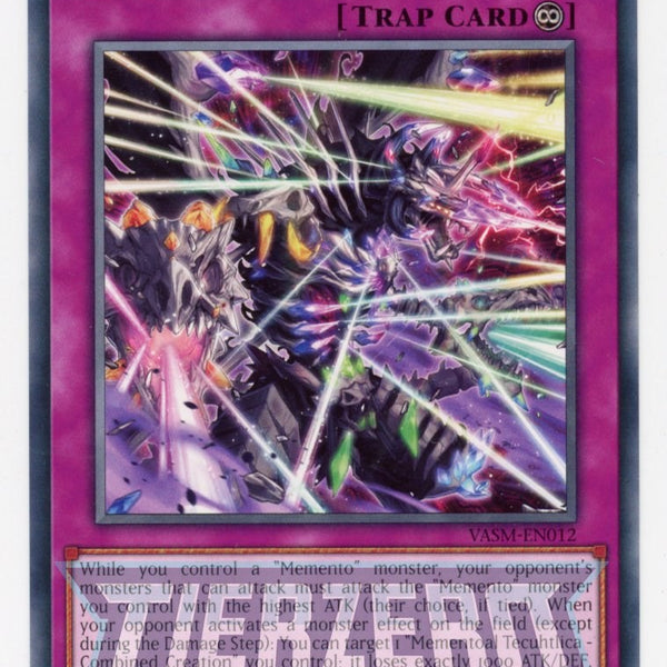 wanted yugioh cards VASM-EN012 - Mementotlan Cranium Burst - Rare - Continuous Trap