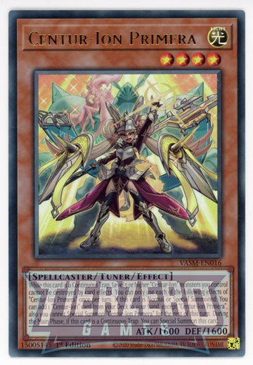 VASM-EN016 - Centur-Ion Primera - Ultra Rare - Valiant Smashers