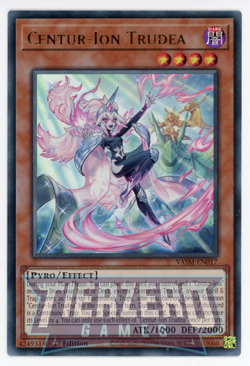 VASM-EN017 - Centur-Ion Trudea - Ultra Rare - Valiant Smashers