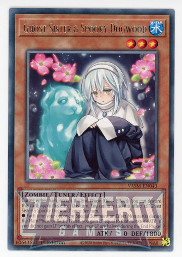 VASM-EN043 - Ghost Sister & Spooky Dogwood - Rare - Valiant Smashers