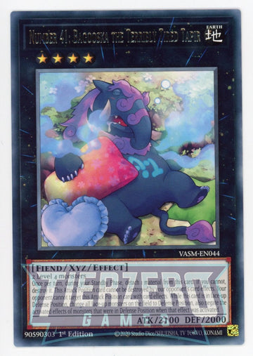 VASM-EN044 - Number 41: Bagooska the Terribly Tired Tapir - Rare - Valiant Smashers