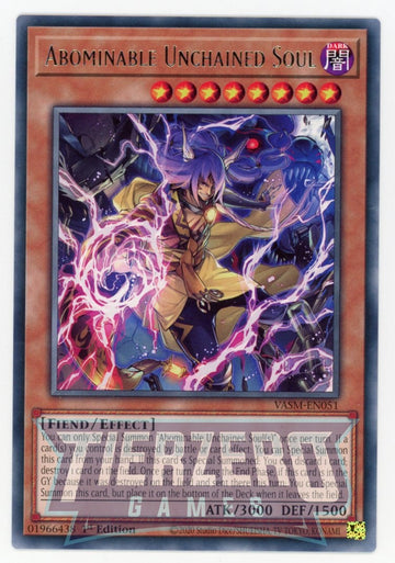 VASM-EN051 - Abominable Unchained Soul - Rare - Valiant Smashers