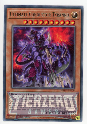 WISU-EN009 - Ultimate Conductor Tyranno - Rare - Wild Survivors