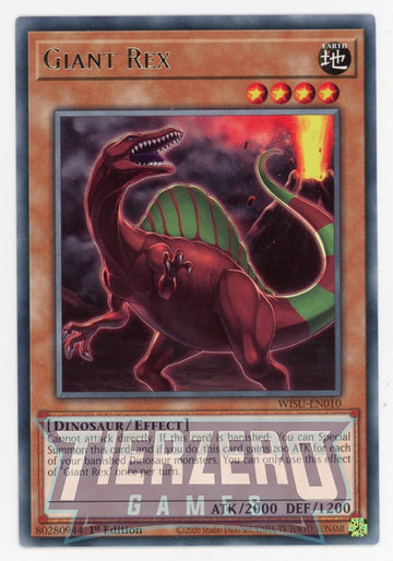WISU-EN010 - Giant Rex - Rare - Wild Survivors