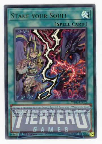 WISU-EN023 - Stake your Soul! - Ultra Rare - Wild Survivors