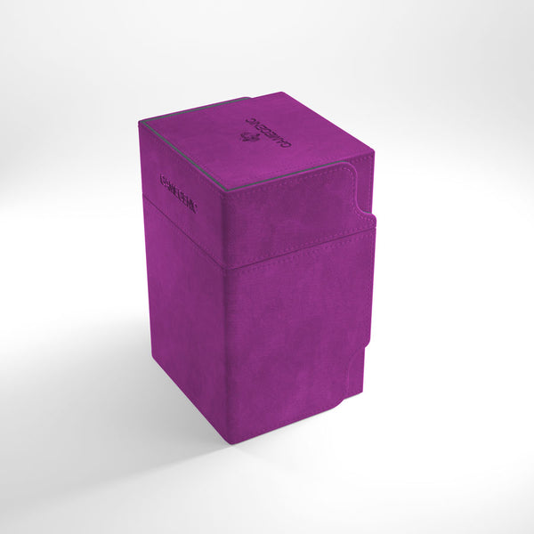 GameGenic Watchtower 100+ Convertible Purple Deck Box