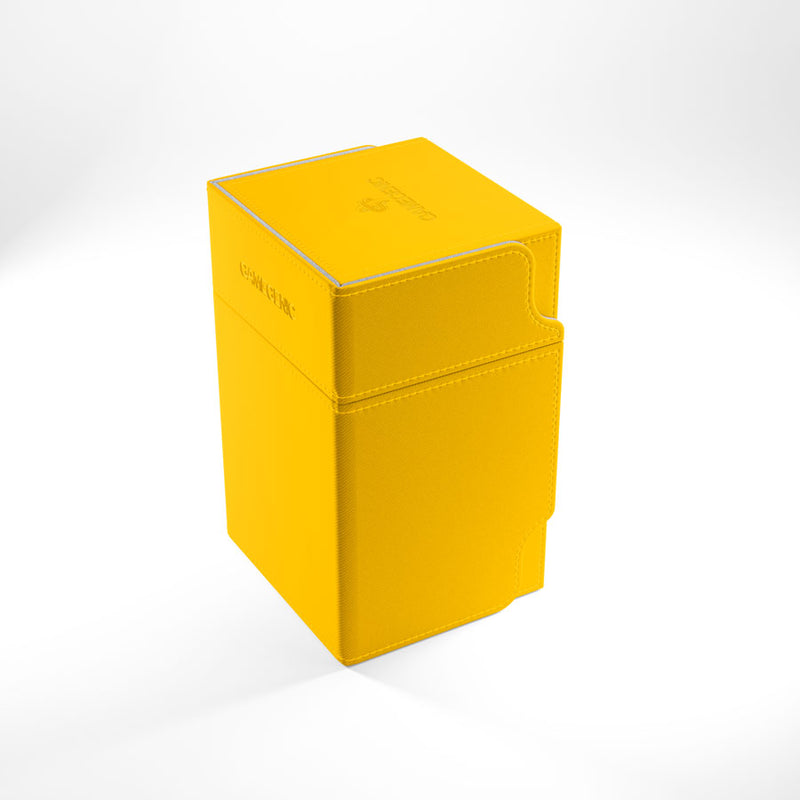 GameGenic Watchtower 100+ Convertible Yellow Deck Box
