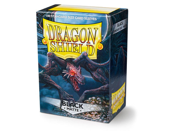 Dragon Shield 100 Black Matte Standard Sleeves