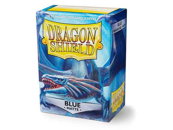Dragon Shield 100 Blue Matte Standard Sleeves