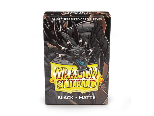 Dragon Shield 60 Black  Matte Small Sleeves