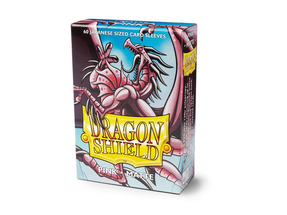 Dragon Shield 60 Pink Matte Small Sleeves