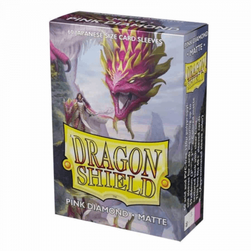 Dragon Shield 60 Pink Diamond Matte Small Sleeves