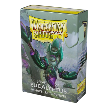 Dragon Shield 60 Eucalyptus Dual Matte Small Sleeves