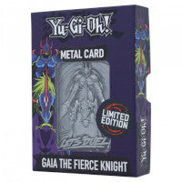 Yugioh Gaia the Fierce Knight Limited Edition Metal Card
