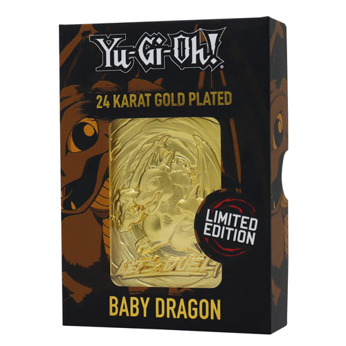 Yugioh Baby Dragon Limited Edition Gold Card