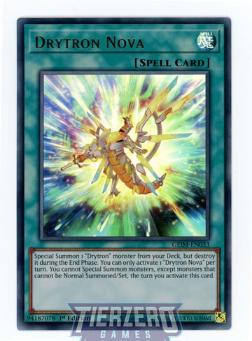 GEIM-EN033 - Drytron Nova - Ultra Rare - Genesis Impact