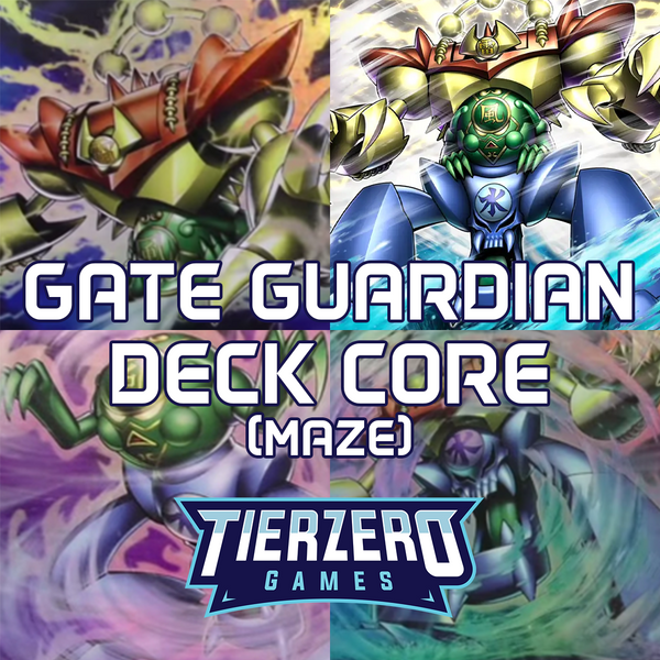 Yugioh Gate Guardian Deck Core Maze - Maze of Memories