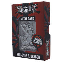 Yugioh Red Eyes Black Dragon Limited Edition Metal Card
