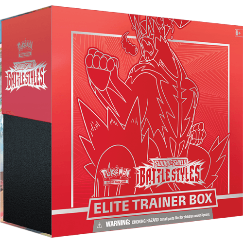 Pokemon SWSH Battle Styles Elite Trainer Box - Urshifu Single Strike - Red