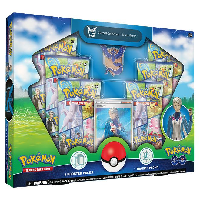 Pokemon Go Team Mystic Special Collection Box